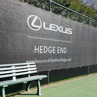 LEXUS Branded Windbreak - MEDIUM PRINT - 12m x 2m
