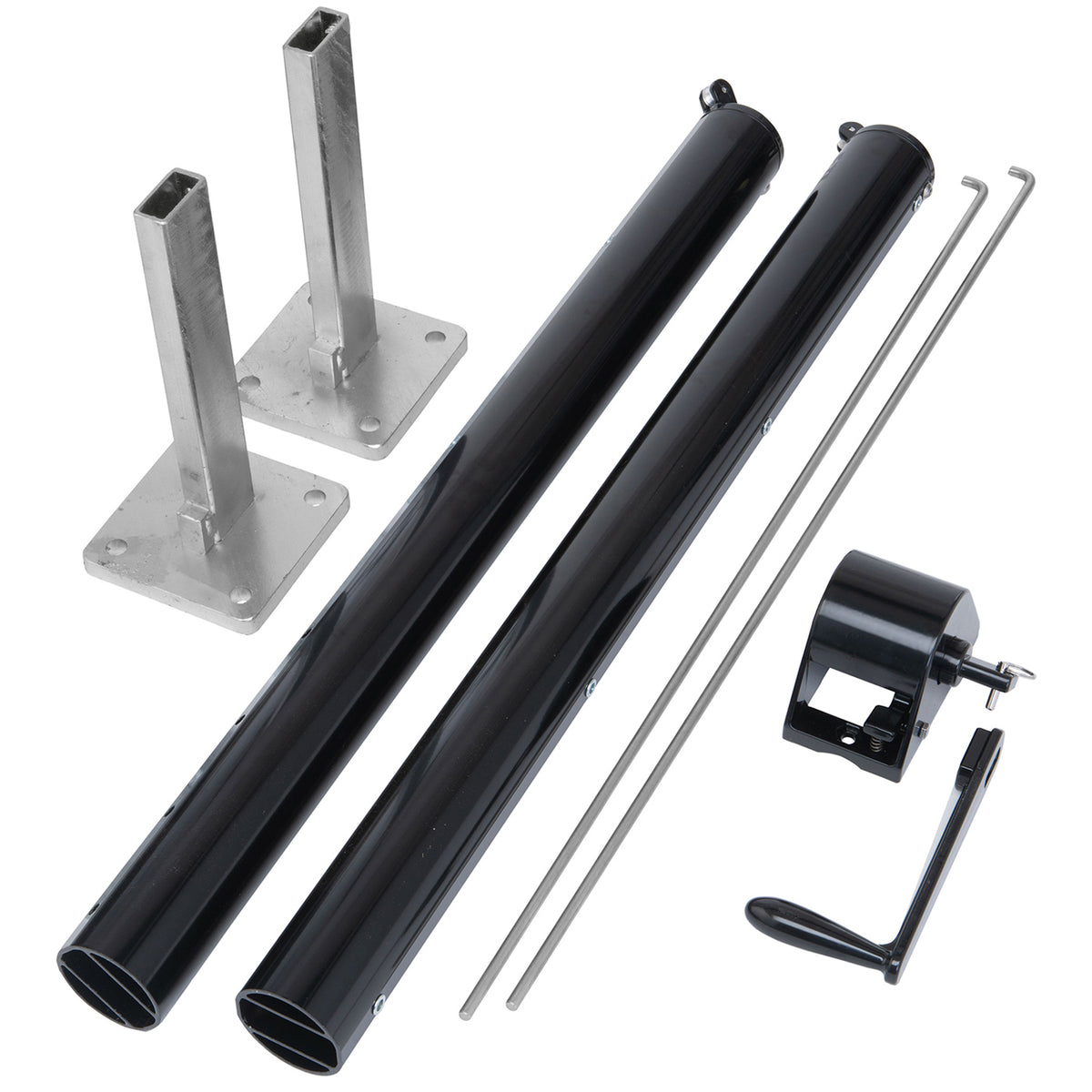 PICKLEBALL Net Posts with Base Plate