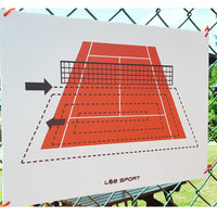 Clay Court Maintenance SIGN