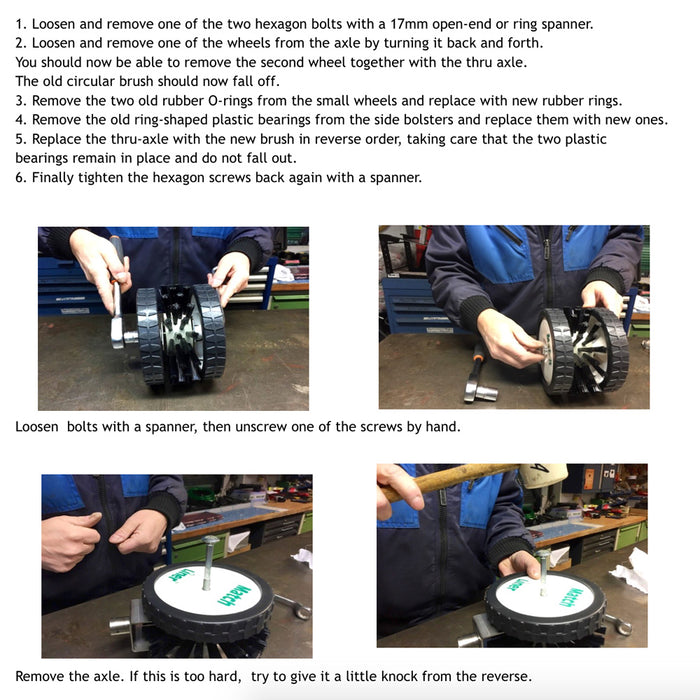 Replacement BRUSH for Match Liner