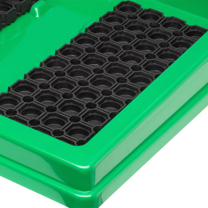WET SHOE CLEAN TRAY - Water Filled Tray with Rubber Base