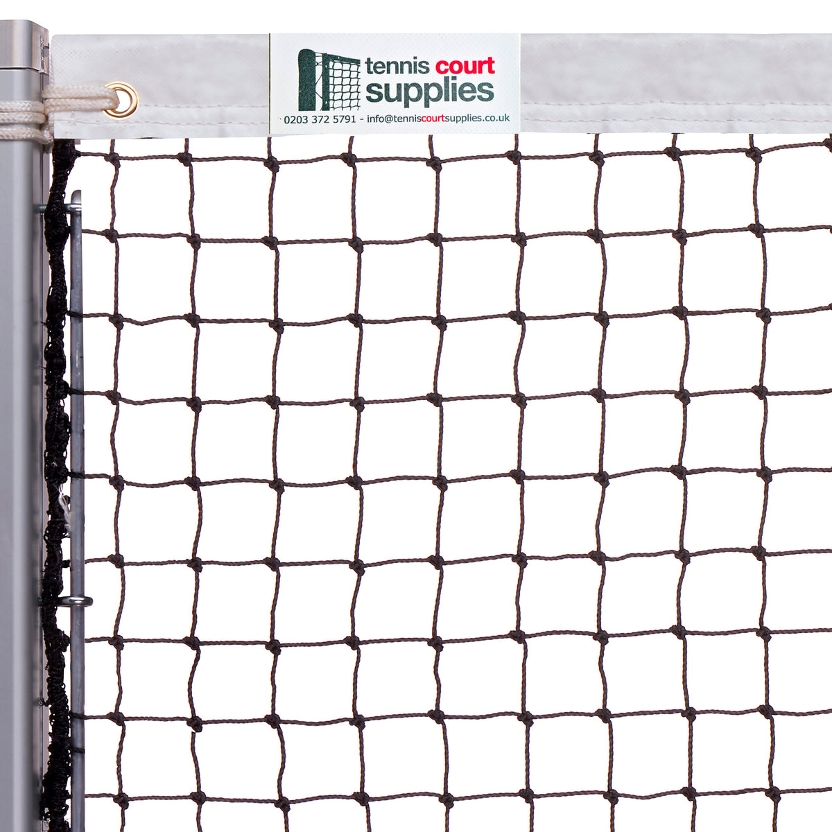 Knotted PADEL Net with Vinyl Headband