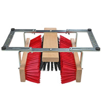 3-BRUSH SCRAPER STANDARD - Frame Mounted Set of 3 Brushes