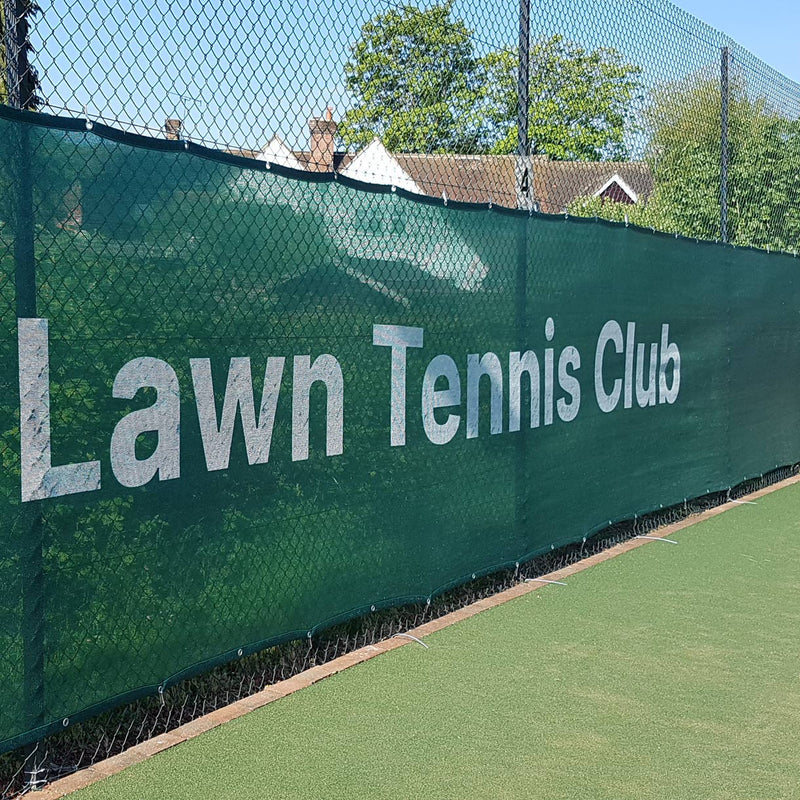 Custom SINGLE COLOUR Windbreak 12m x 2m