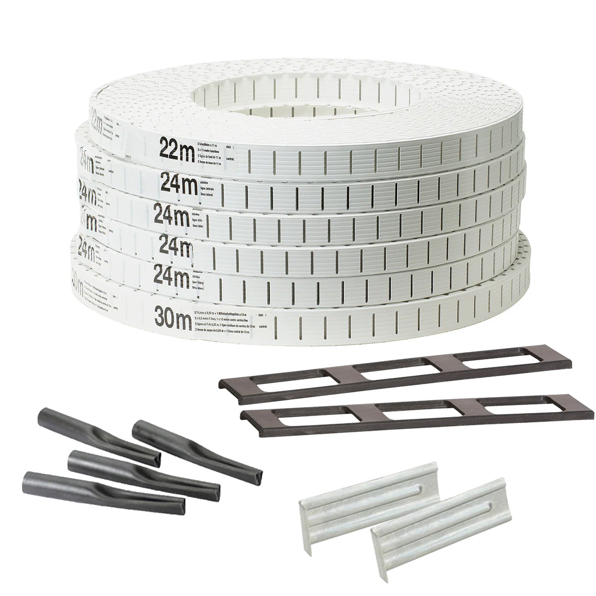 Tennis Clay Court Lines - complete set