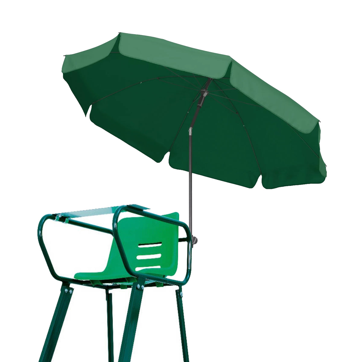 PROFESSIONAL Aluminium Umpire Chair - Green