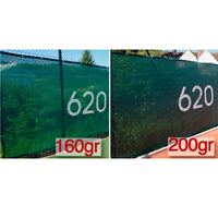 Tennis WINDBREAK Plain 12m x 2m