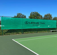 Custom SINGLE COLOUR Windbreak 12m x 2m