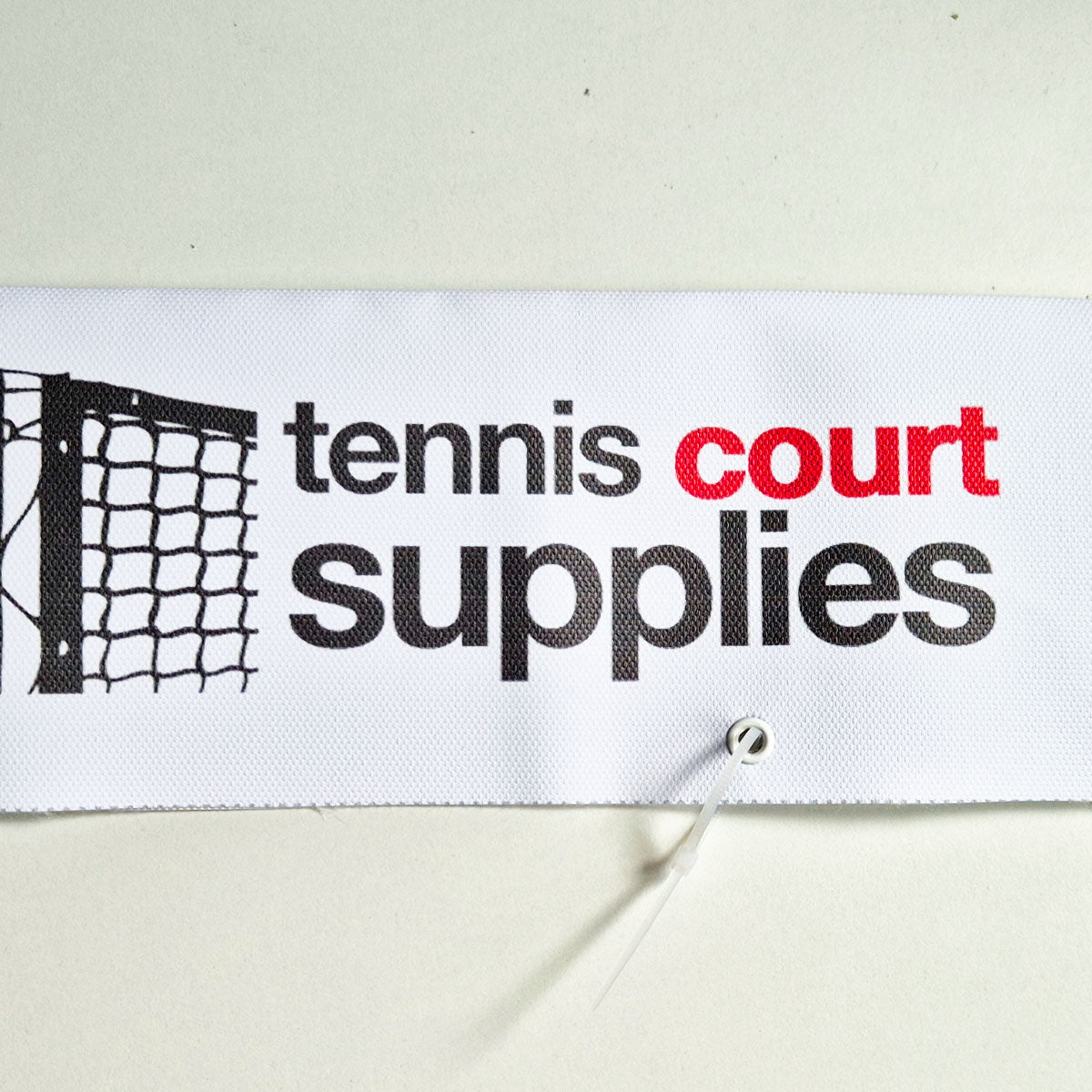 Custom Padel Net Branding Strip