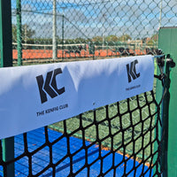Custom Padel Net Branding Strip