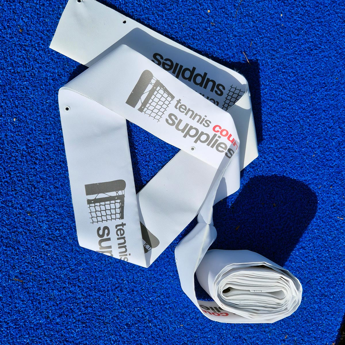 Custom Padel Net Branding Strip