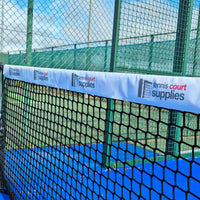 Custom Padel Net Branding Strip