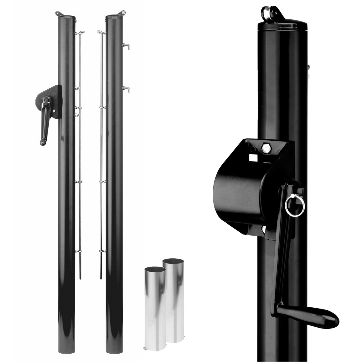 PADEL Net Posts with/without Ground Socket