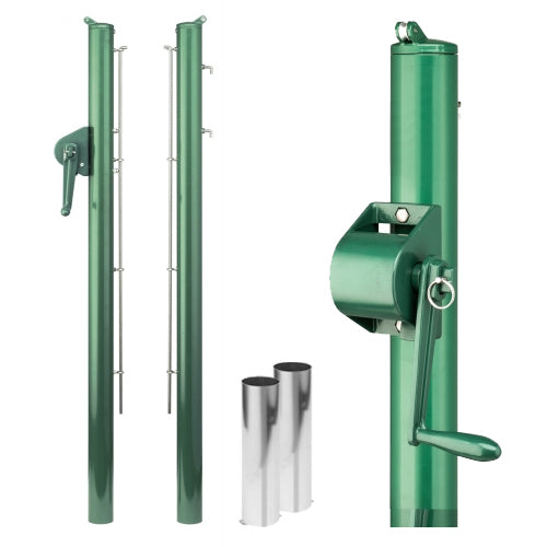 Replacement Padel Posts PADEL Net Posts with Ground Socket – Tennis Court Supplies