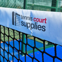 Custom Padel Net Branding Strip