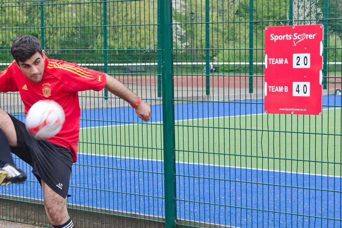 Multisport Scoreboard for 5-A-Side Football and other Sports