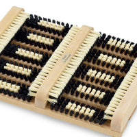 SHOE SCRUB WOOD - Shoe Brush Tray