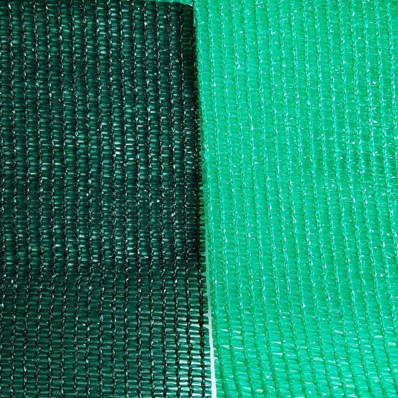 Windbreak colours light green and dark green
